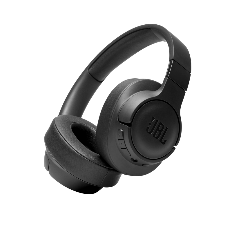 JBL Tune 710BT - Black - Wireless Over-Ear Headphones - Hero image number null